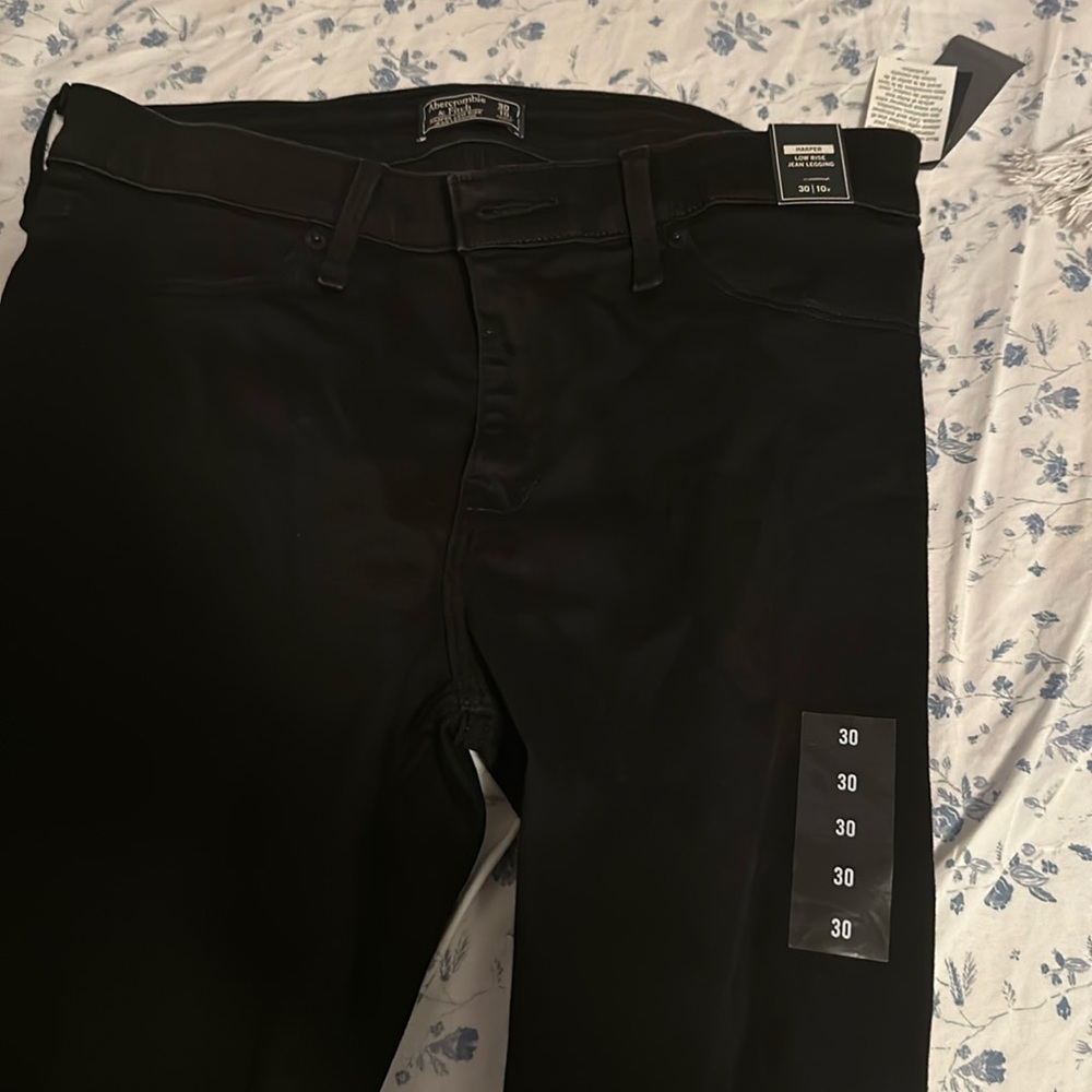 Abercrombie & Fitch black jeans